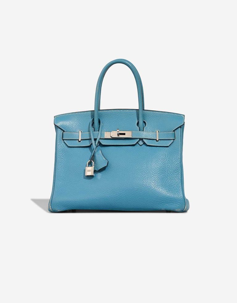 Hermès Birkin 30 Togo Bleu Jean Front | Sell your designer bag