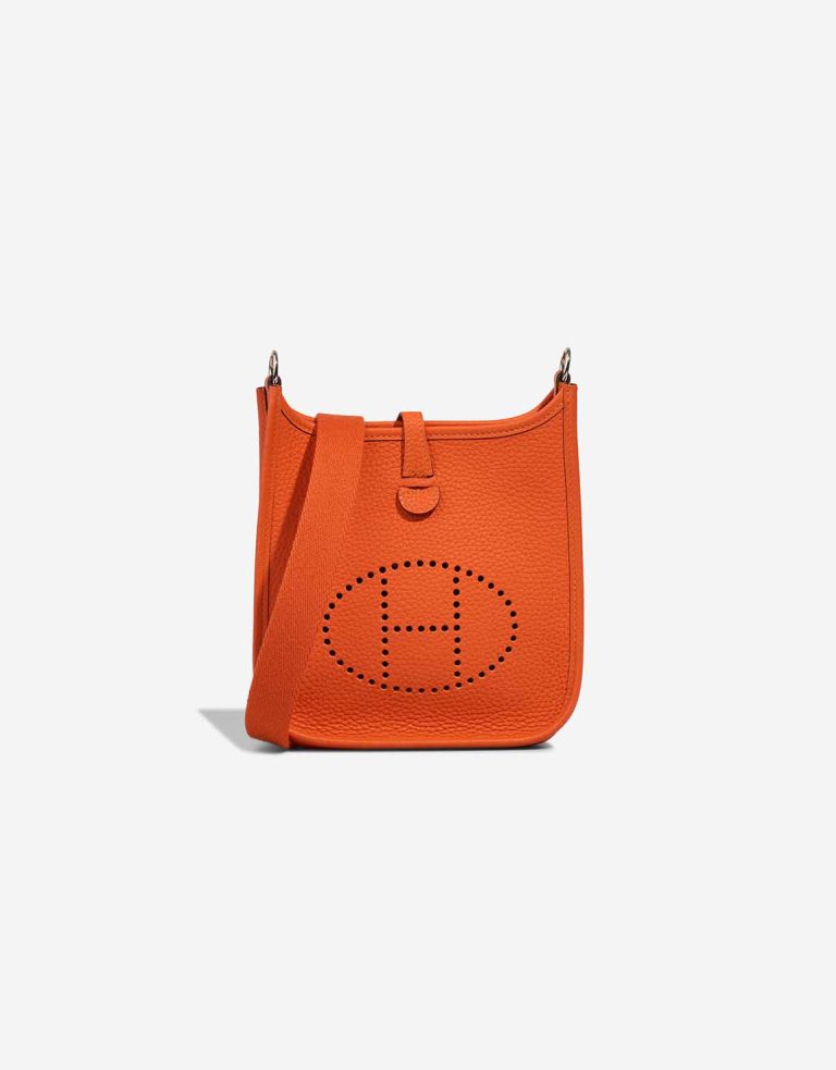 Hermès Evelyne 16 Taurillon Clémence Feu Front | Sell your designer bag