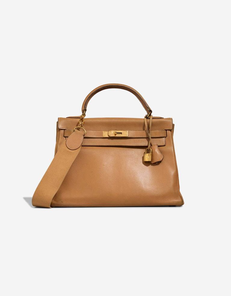 Hermès Kelly 32 Courchevel Gold Front | Sell your designer bag