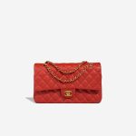Chanel Timeless Medium Caviar Orange Front | Sell your designer bag