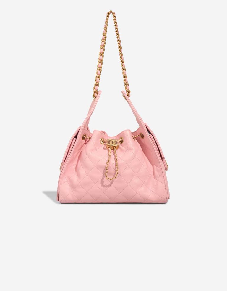 Chanel 25 Small Caviar Rose Front | Sell your designer bag