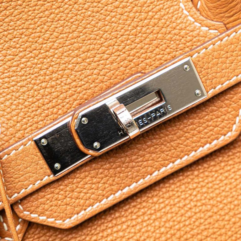 Hermès Birkin 35 Togo Gold Front | Sell your designer bag