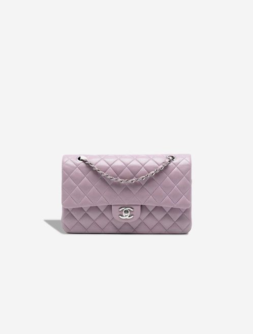 Chanel Timeless Medium Lamb Purple Front | Sell your designer bag