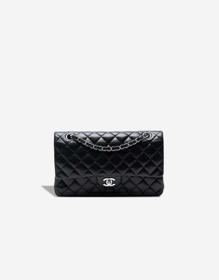 Chanel Timeless Medium Lamb Black Front | Sell your designer bag