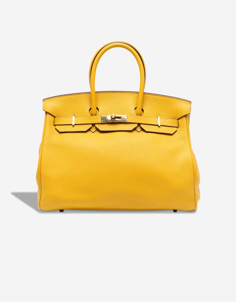 Hermès Birkin 35 Togo Jaune Citron Front | Sell your designer bag
