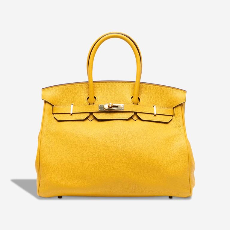 Hermès Birkin 35 Togo Jaune Citron Front | Sell your designer bag