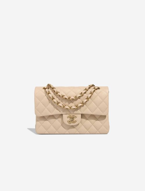 Chanel Timeless Small Caviar Beige Front | Sell your designer bag
