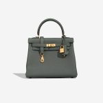 Hermès Kelly 25 Togo Vert Amande Front | Sell your designer bag