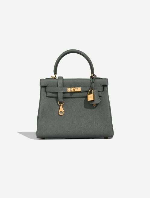 Hermès Kelly 25 Togo Vert Amande Front | Sell your designer bag