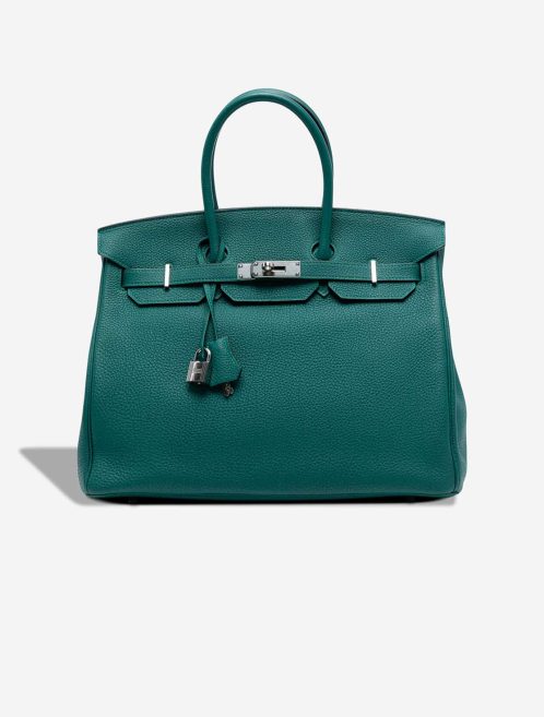 Hermès Birkin 35 Togo Malachite Front | Sell your designer bag