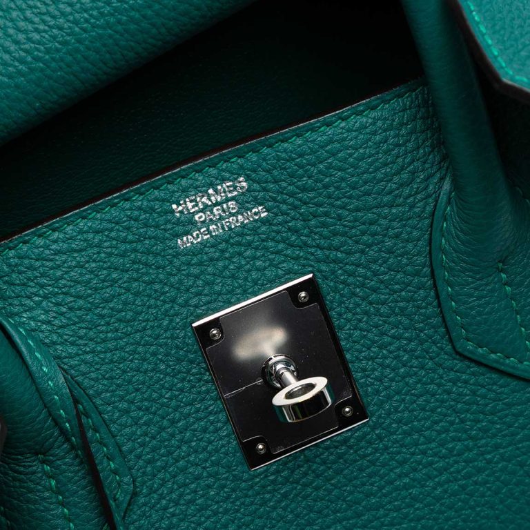 Hermès Birkin 35 Togo Malachite Front | Sell your designer bag