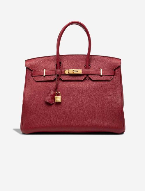 Hermès Birkin 35 Togo Rouge Grenat Front | Sell your designer bag