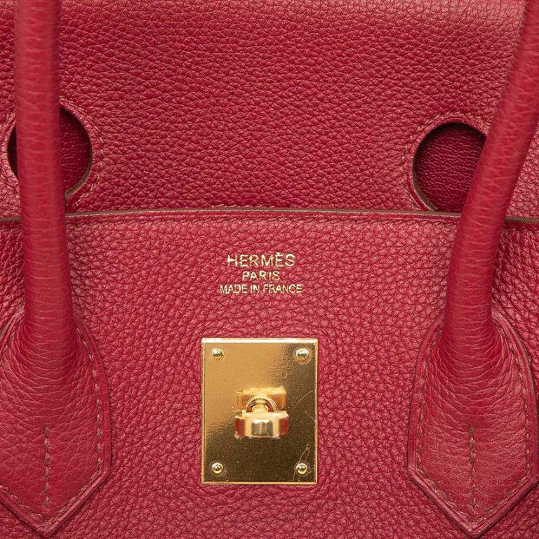 Hermès Birkin 35 Togo Rouge Grenat Front | Sell your designer bag