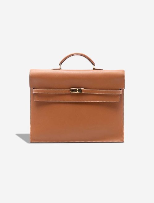 Hermès Kelly Dépêches 38 Epsom Gold Front | Sell your designer bag