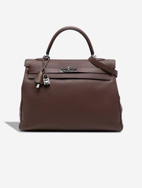 Hermès Kelly 35 Togo Chocolat Front | Verkaufen Sie Ihre Designertasche