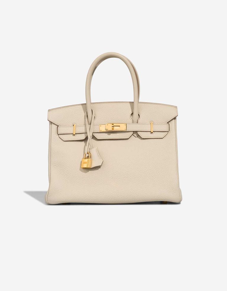 Hermès Birkin 30 Clémence Craie Front | Sell your designer bag