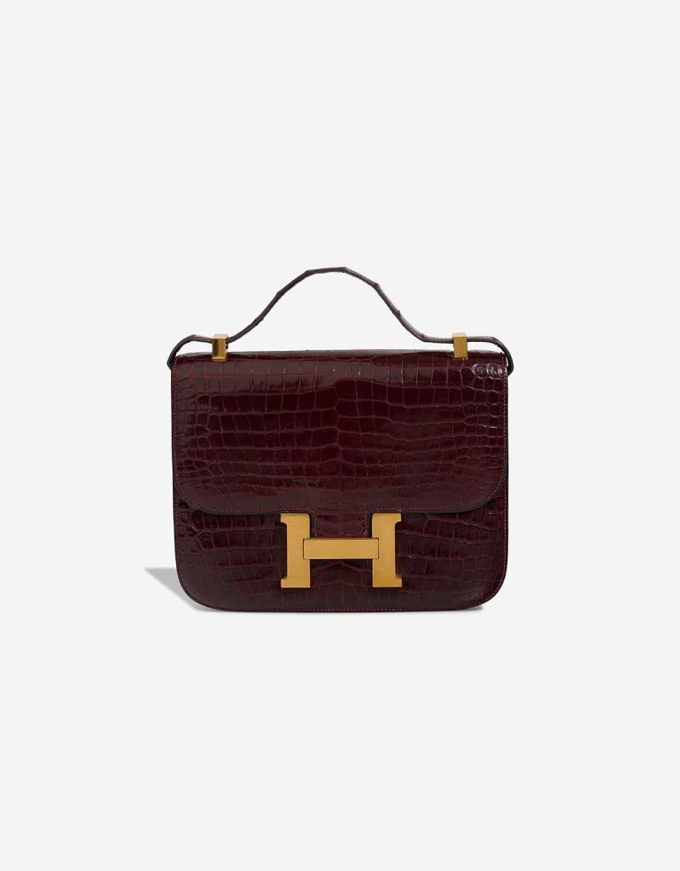 Hermès Constance 24 Crocodile Rouge H Front | Sell your designer bag