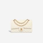 Chanel Timeless Medium Lamb White Front | Sell your designer bag