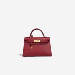 Hermès Kelly Mini Epsom Rouge Grenat Front | Sell your designer bag