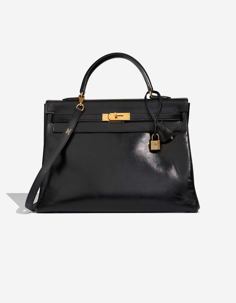 Hermès Kelly 35 Box Black Front | Sell your designer bag