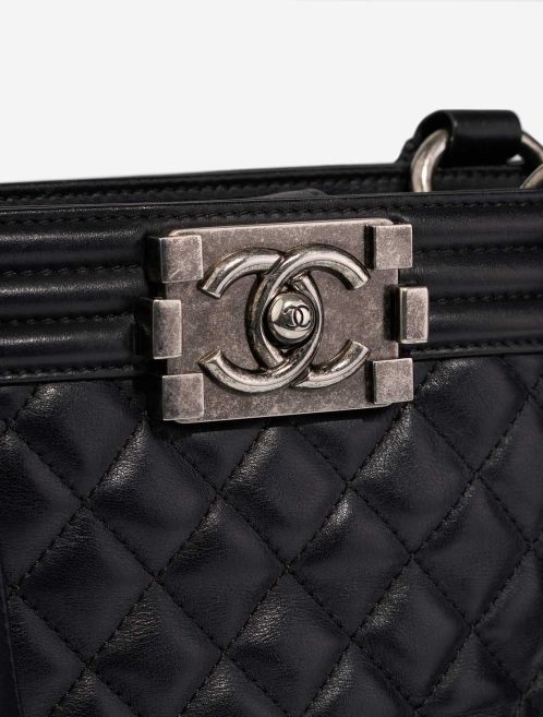 Chanel Boy Medium Lamb Black Closing System | Sell your designer bag