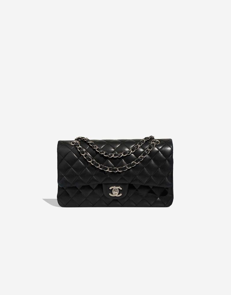 Chanel Timeless Medium Lamb Black Front | Sell your designer bag