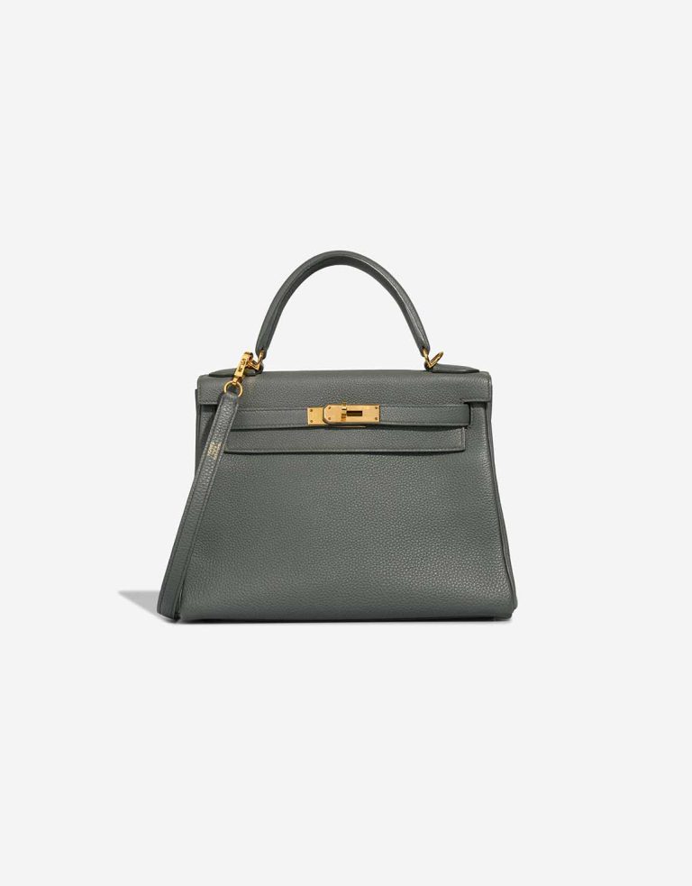 Hermès Kelly 28 Vert Amande Front | Sell your designer bag
