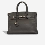 Hermès Birkin 35 Clémence Plomb Front | Sell your designer bag