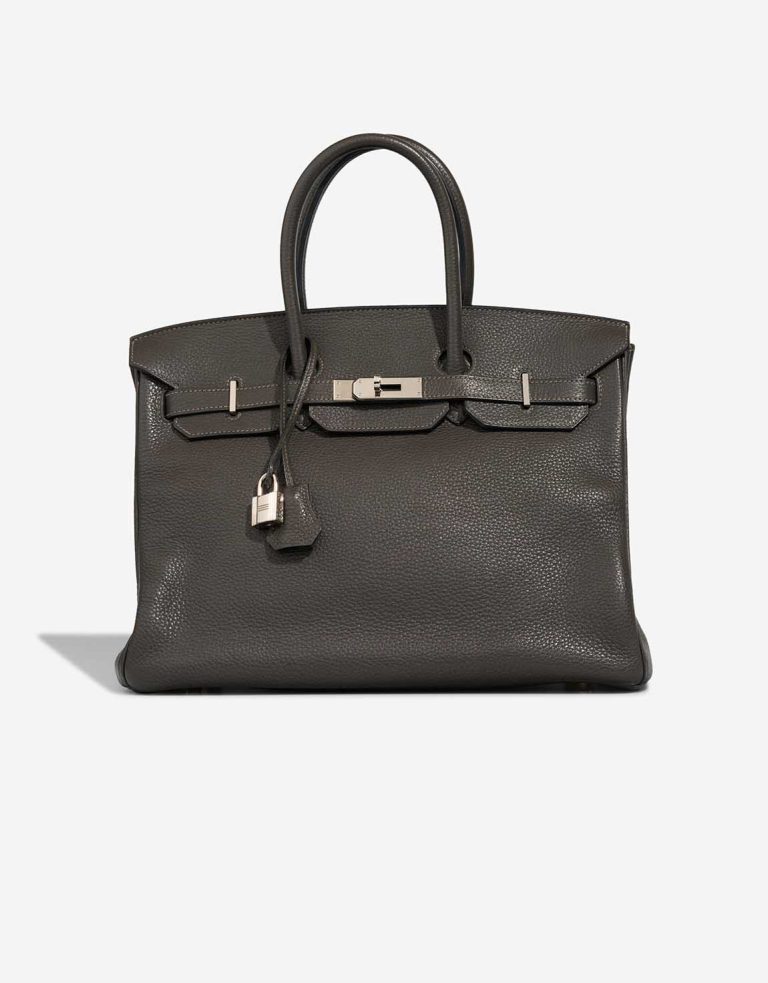 Hermès Birkin Touch 25 Matte Alligator Black | SACLÀB