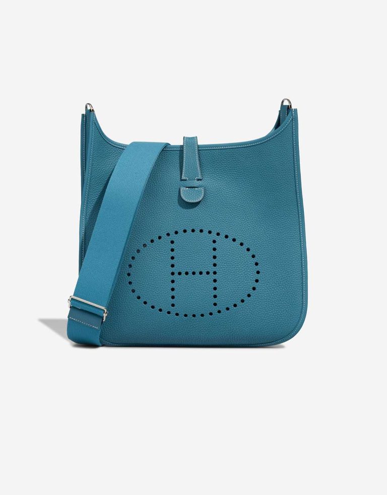 Hermès Evelyne 33 Clémence New Bleu Jean Front | Sell your designer bag
