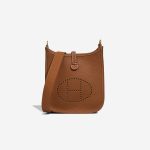 Hermès Evelyne 16 Clémence Gold Front | Sell your designer bag