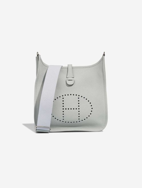 Hermès Evelyne 29 Clémence Bleu Pale Front | Sell your designer bag