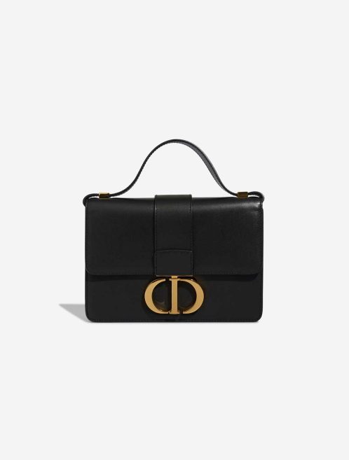 Dior 30 Montaigne Calf Black Front | Sell your designer bag