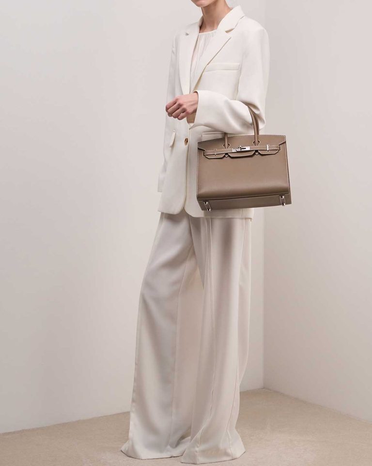 Hermès Birkin 30 Epsom Étoupe Front | Sell your designer bag