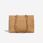 Chanel Shopping Tote GST Caviar Beige Front | Sell your designer bag