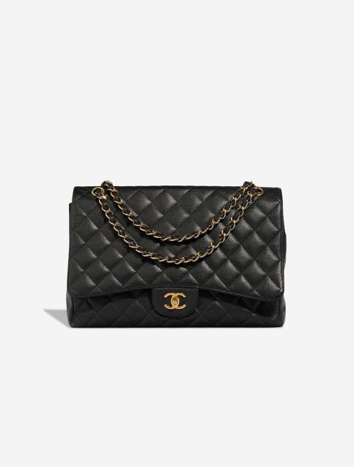 Chanel Timeless Maxi Caviar Black Front | Sell your designer bag