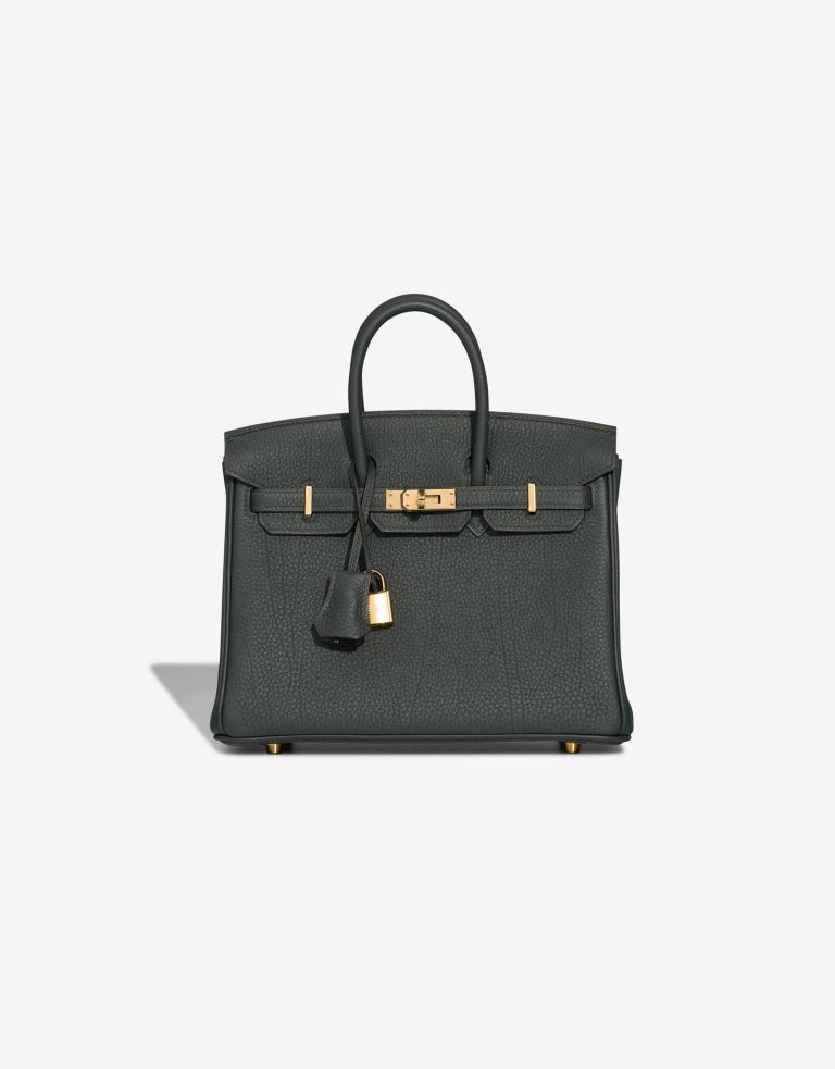 Hermès Birkin 25 Togo Vert Mangrove Front | Sell your designer bag