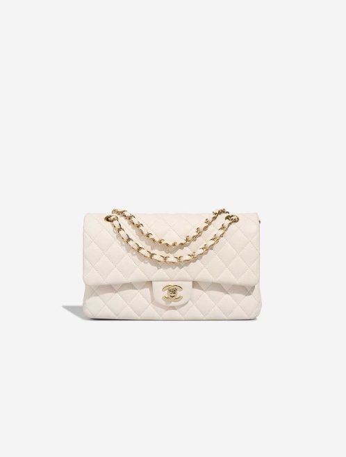 Chanel Timeless Medium Caviar White Front | Sell your designer bag