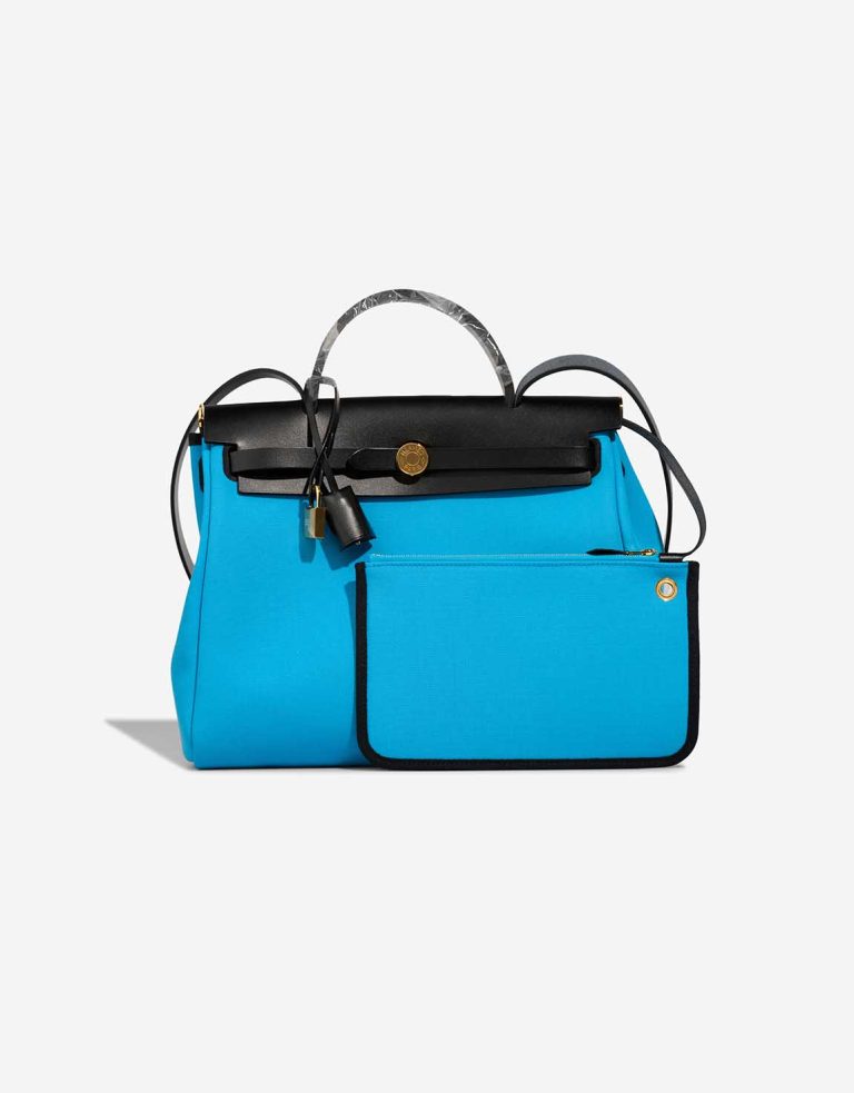 Hermès Herbag 31 Vache Hunter / Toile H Noir Front | Sell your designer bag