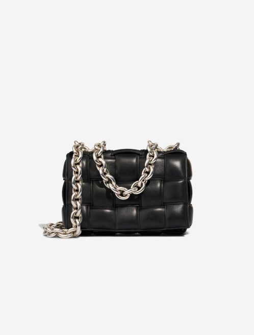 Bottega Veneta Cassette Lamb Black Front | Sell your designer bag