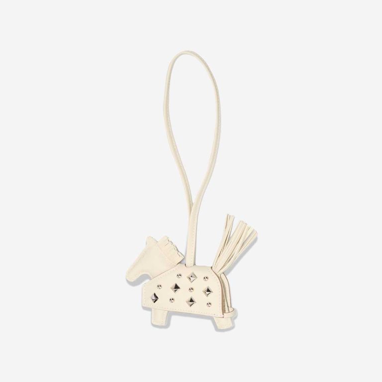 Hermès Rodeo PM Milo Lamb Craie Front | Sell your designer bag