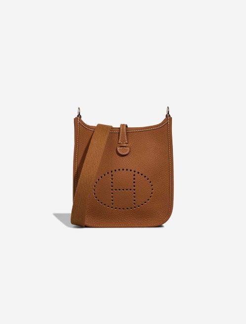 Hermès Evelyne 16 Clémence Gold Front | Sell your designer bag