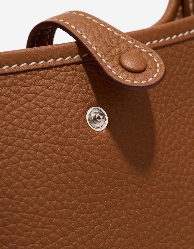 Hermès Evelyne 16 Clémence Gold Front | Sell your designer bag