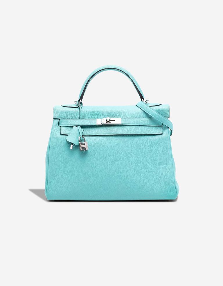 Hermès Kelly 32 Togo Bleu Atoll Front | Sell your designer bag