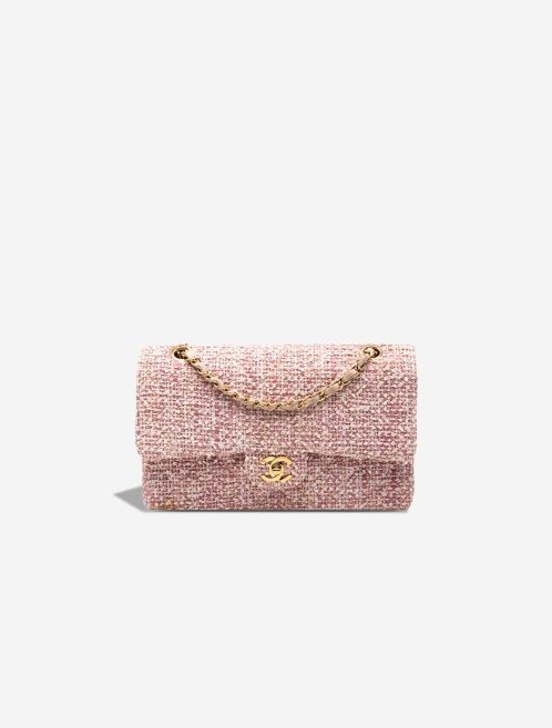 Chanel Timeless Medium Tweed / Lamb Pink Front | Sell your designer bag