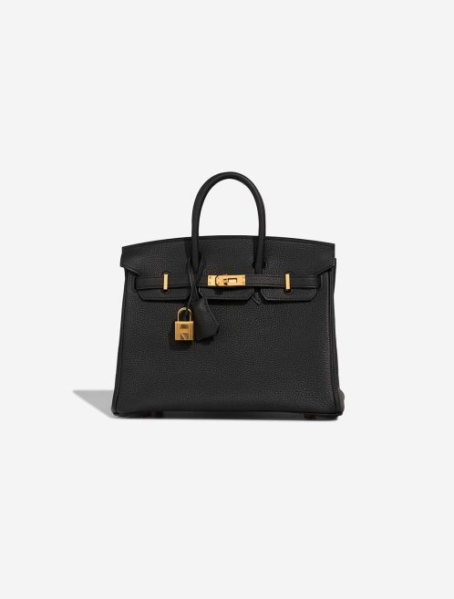 Hermès Birkin 25 Togo Black Front | Sell your designer bag