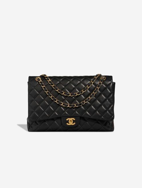 Chanel Timeless Maxi Lamb Black Front | Sell your designer bag