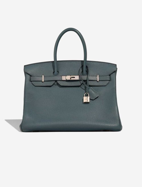 Hermès Birkin 35 Togo Bleu Tempête Front | Sell your designer bag