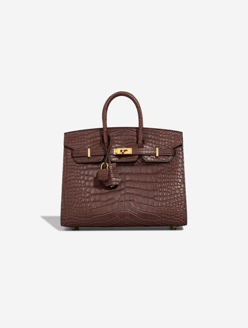 Hermès Birkin 25 Matte Alligator Havane Front | Vendez votre sac de créateur