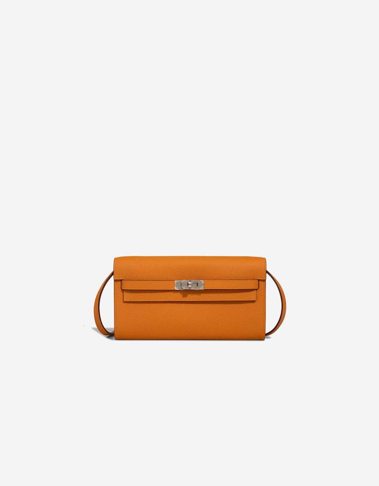 Hermès Kelly To Go Epsom Apricot Front | Sell your designer bag